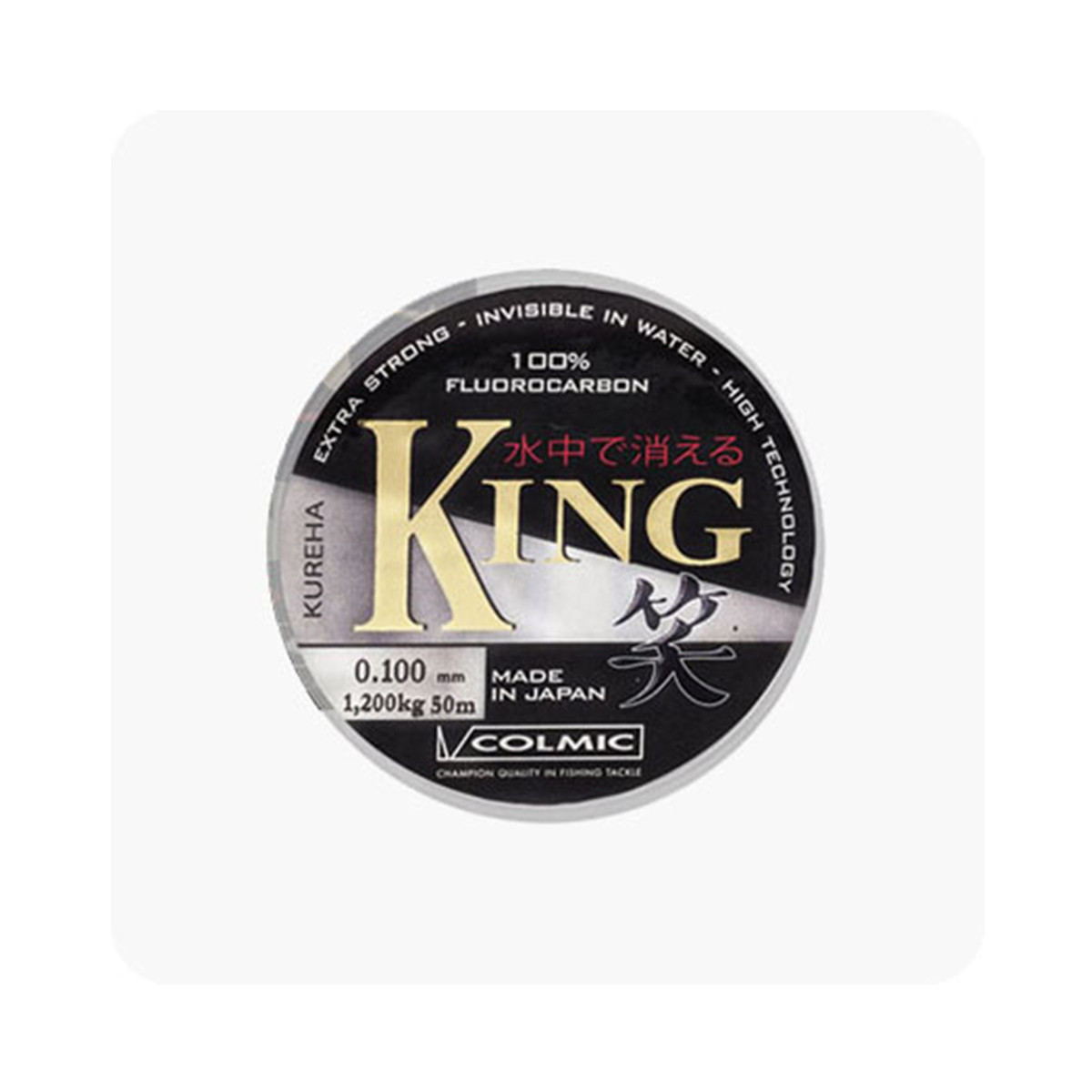 COLMIC KING 100% FLUOROCARBON 50M