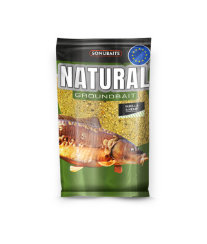 SONUBAITS NATURAL GROUNDBAIT FLAVOURED HEMP VANILLA
