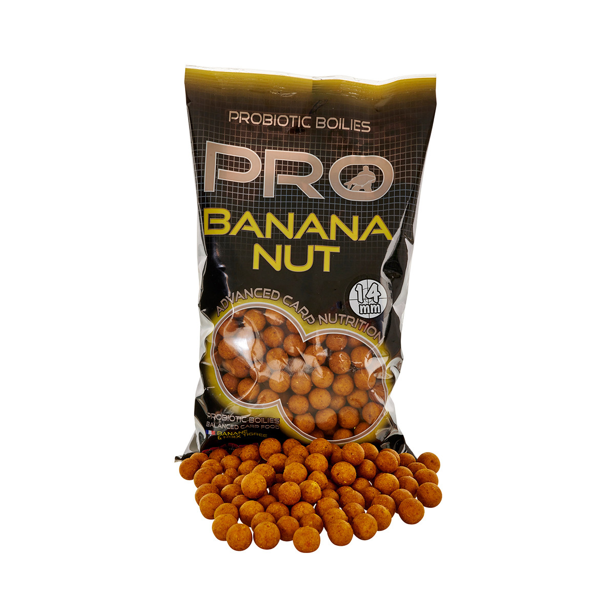 STARBAITS PROBIOTIC PRO BANANA NUT BOILIES 800G