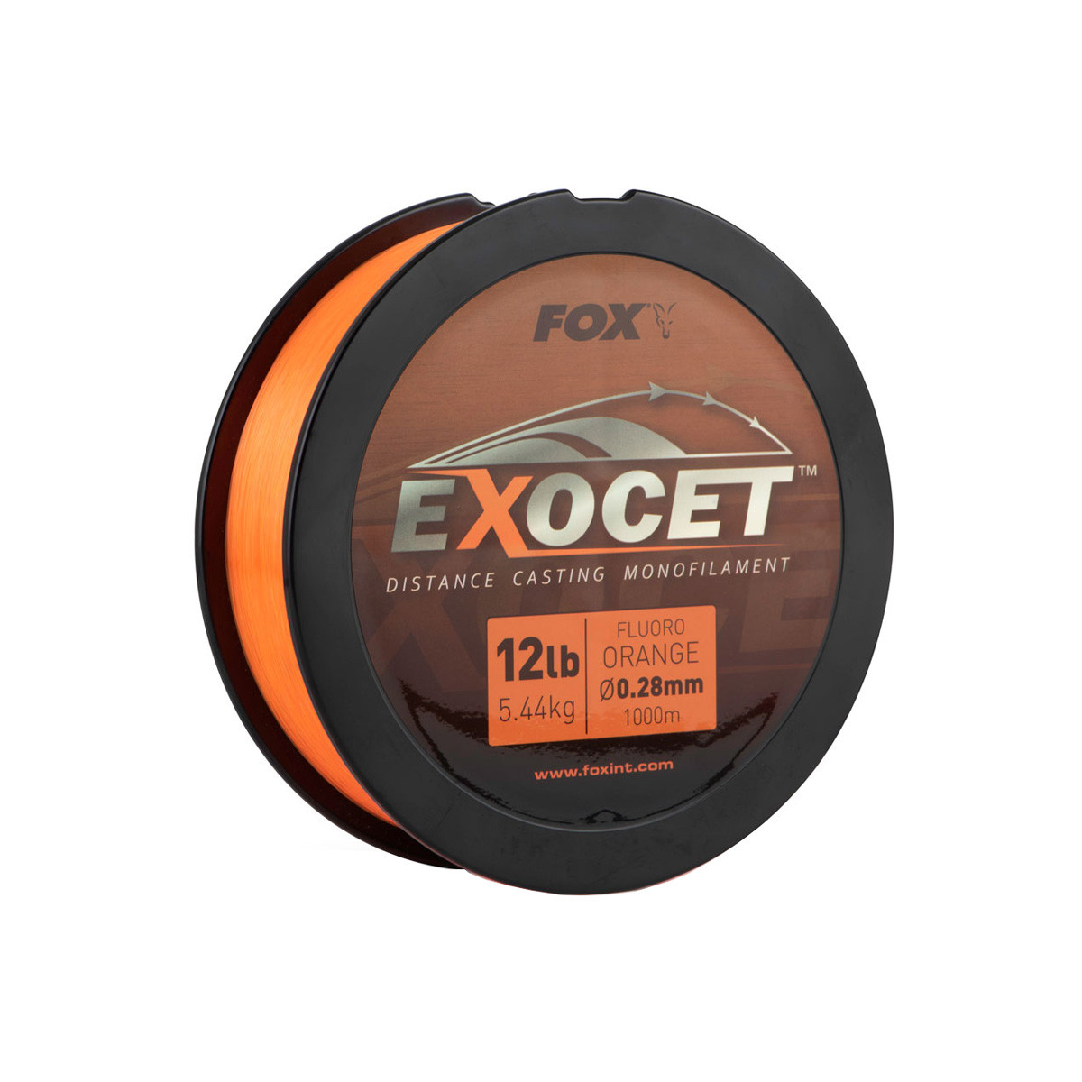 FOX EXOCET FLUORO ORANGE MONO 1000M