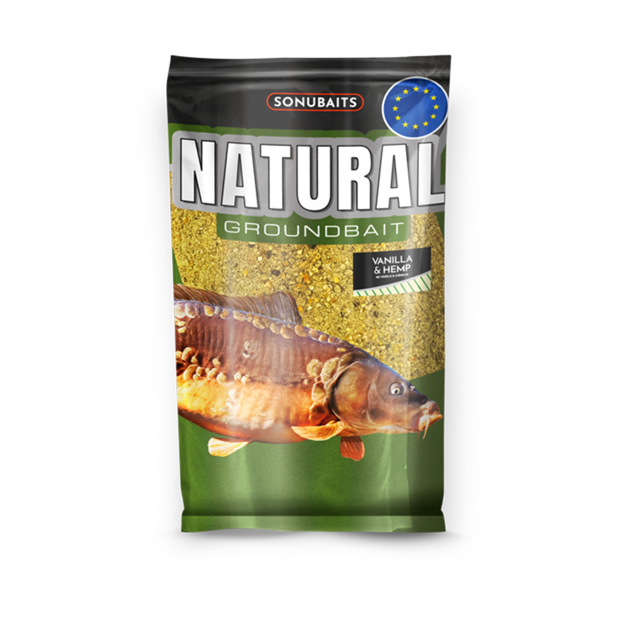 SONUBAITS NATURAL GROUNDBAIT FLAVOURED HEMP