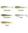 FOX RAGE UV SUPER SLICK SHAD 18