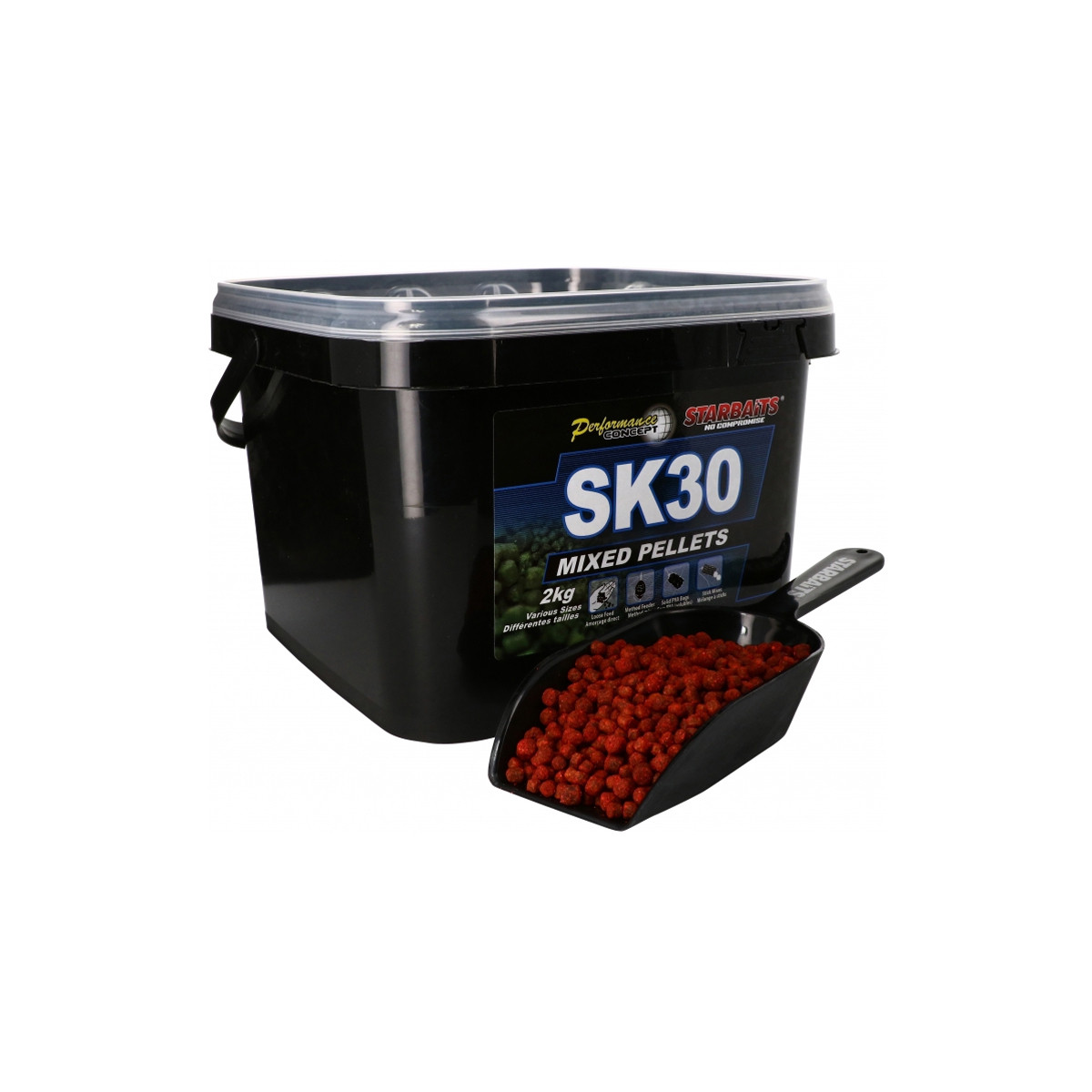 STARBAITS PC PELLETS MIX SK30