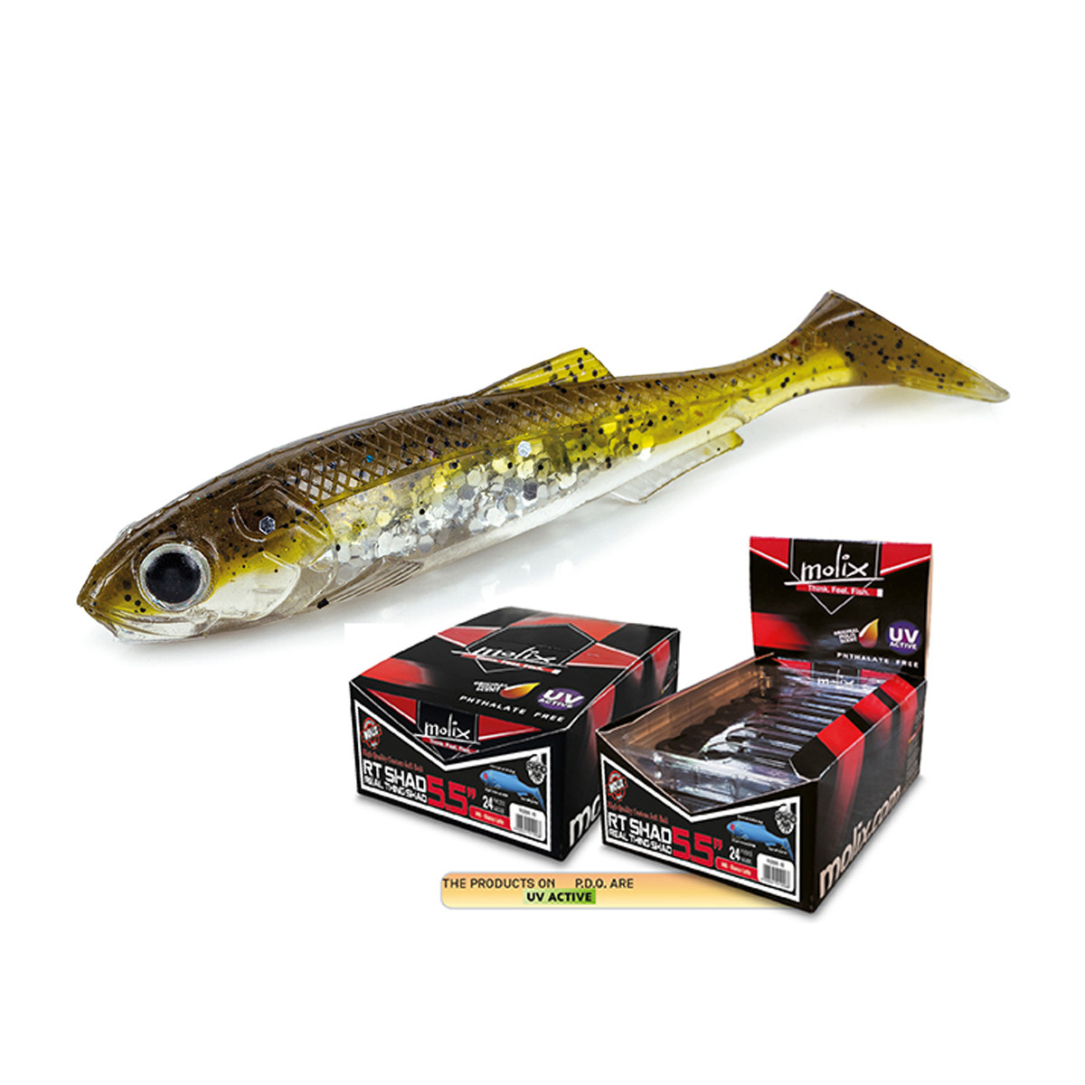 MOLIX RT SHAD 5.5" BULK