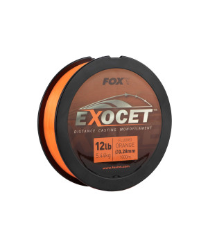 FOX EXOCET FLUORO ORANGE MONO 1000M