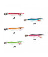 EGING YO-ZURI-SQUID JIG SUPER CLOTH COLORI