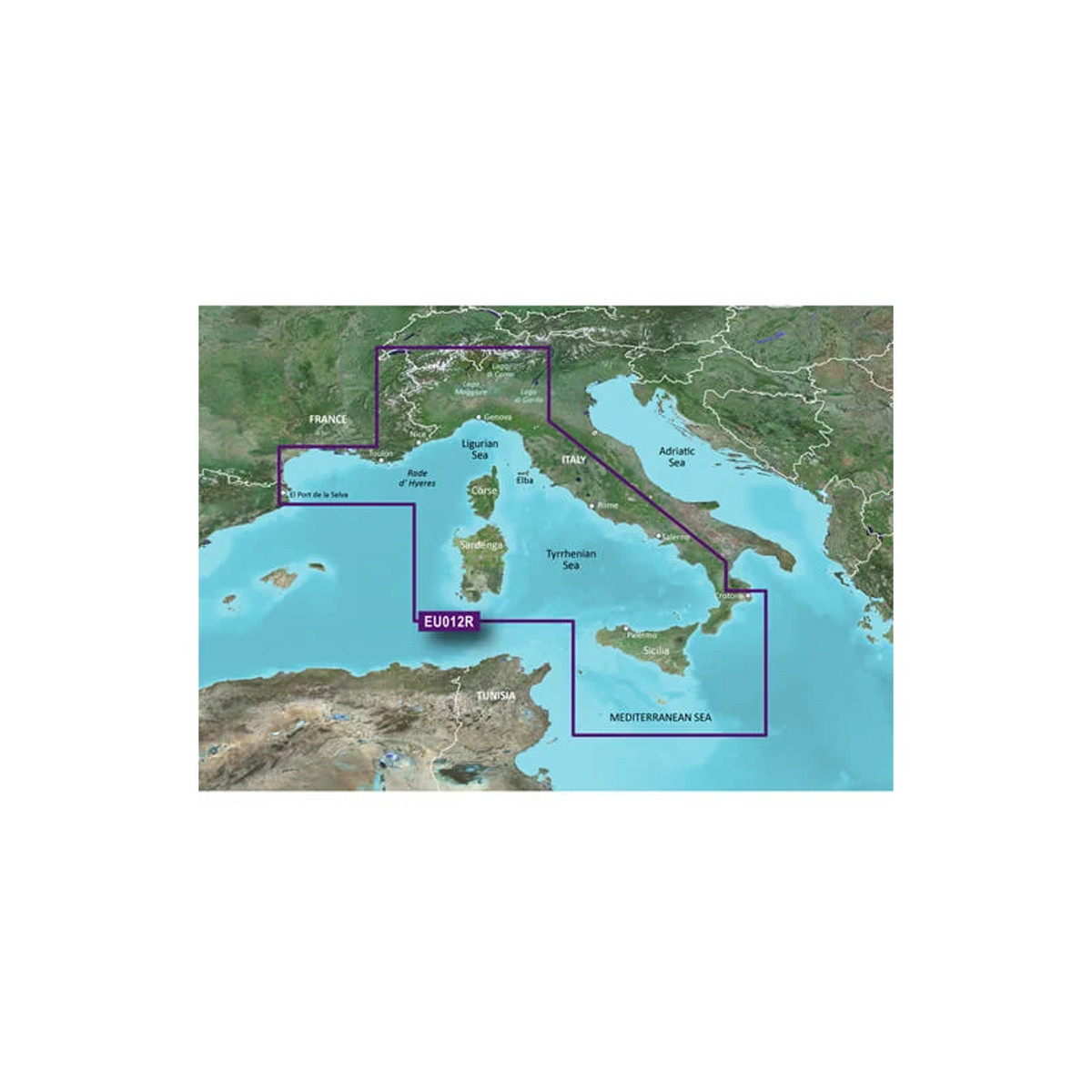 GARMIN BLUECHART G3 HXEU012R MAR MEDITERRANEO