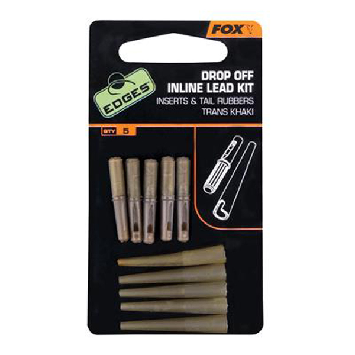 FOX EDGES DROP OFF INLINE LEAD KIT