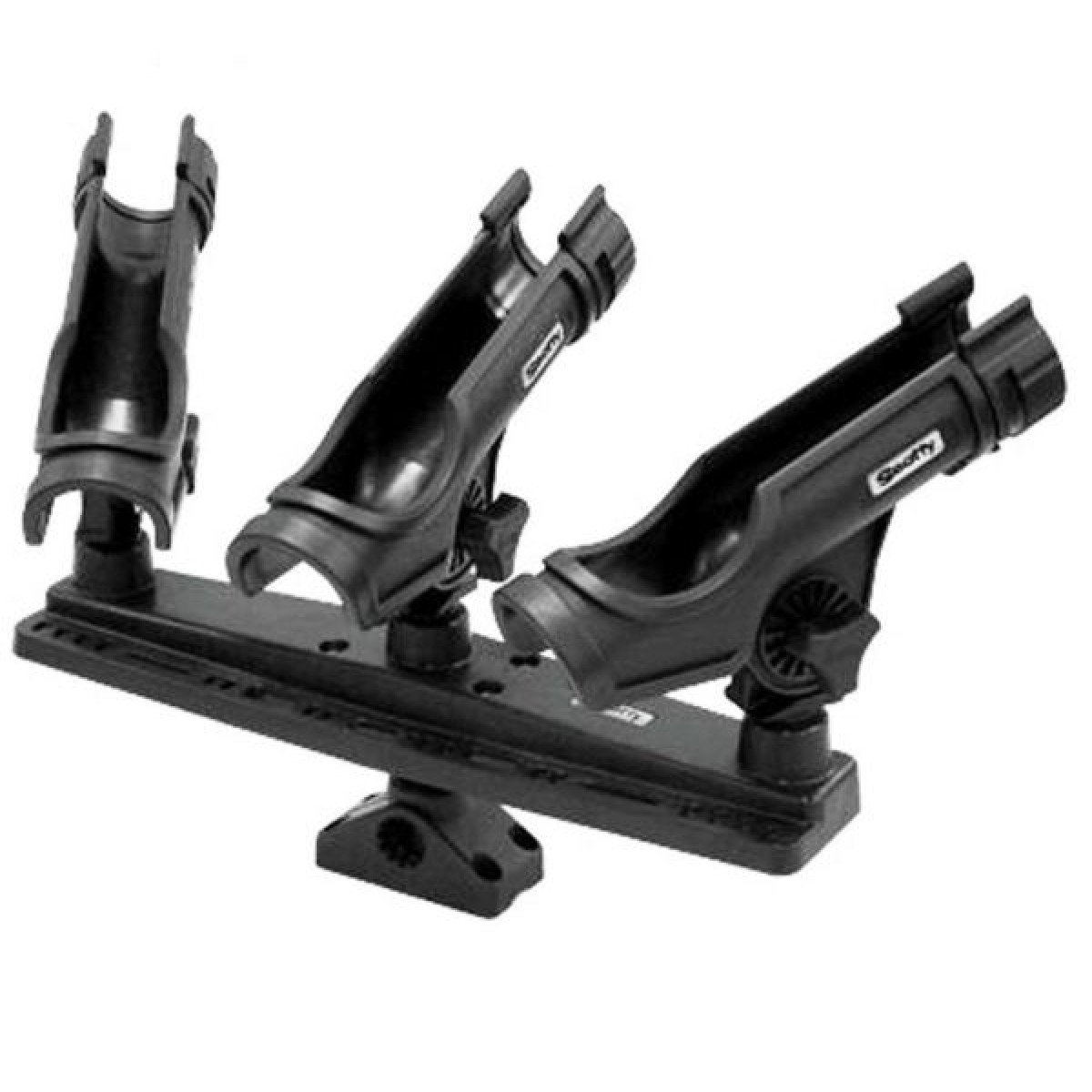 SCOTTY 256 TRIPLE ROD HOLDER WITH POWER LOCK ROD HOLDERS