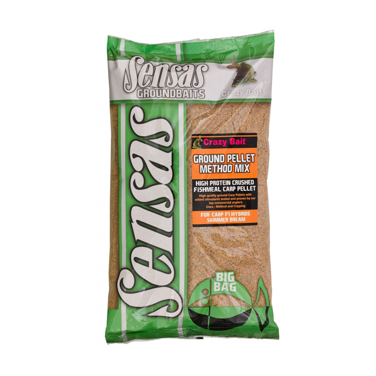 SENSAS BIG BAG GROUND PELLET METHOD 2KG