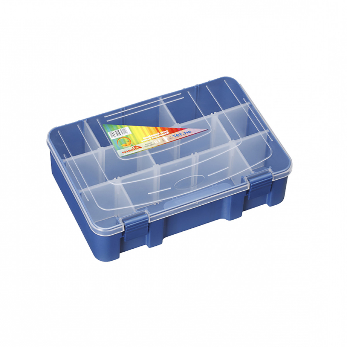 scatola porta oggetti Plastica Panaro mm 387x105x40h con 2 ganci di  chiusura - Pescamania