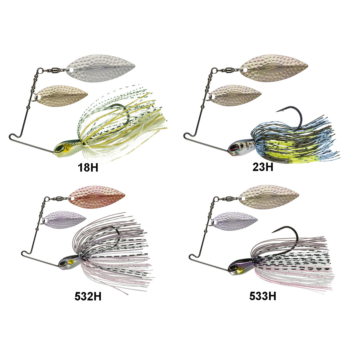 Spinnerbait  Molix MOLIX FS SPINNERBAIT HERITAGE DOUBLE WILLOW 1/2.