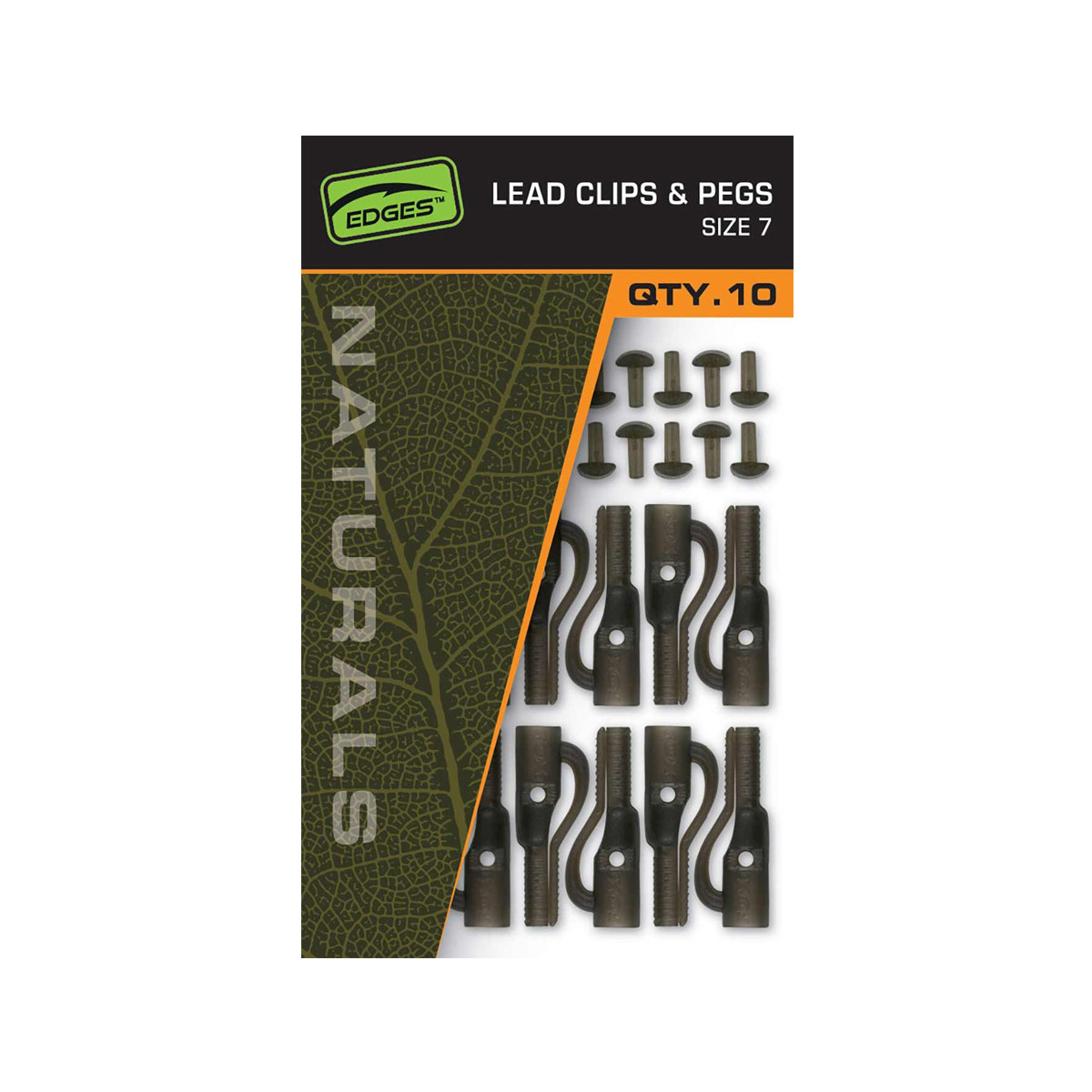 FOX EDGES NATURALS LEAD CLIPS & PEGS