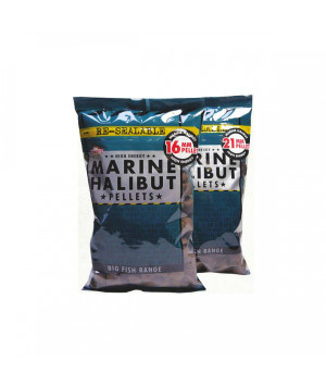 DYNAMITE BAITS MATCH&COMMERCIAL PELLETS PRE-DRILLED MARINE HALIBUT