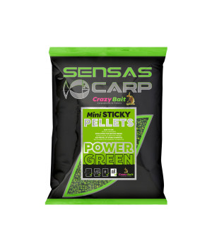 SENSAS CARP CRAZY BAIT MINI STICKY PELLETS