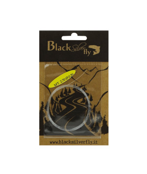 BLACK SILVER FLY FINALE CONICO TRASPARENTE ALL ROUND