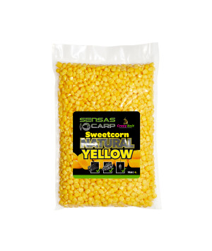 SENSAS CARP CRAZY BAIT MAIS NATURAL YELLOW