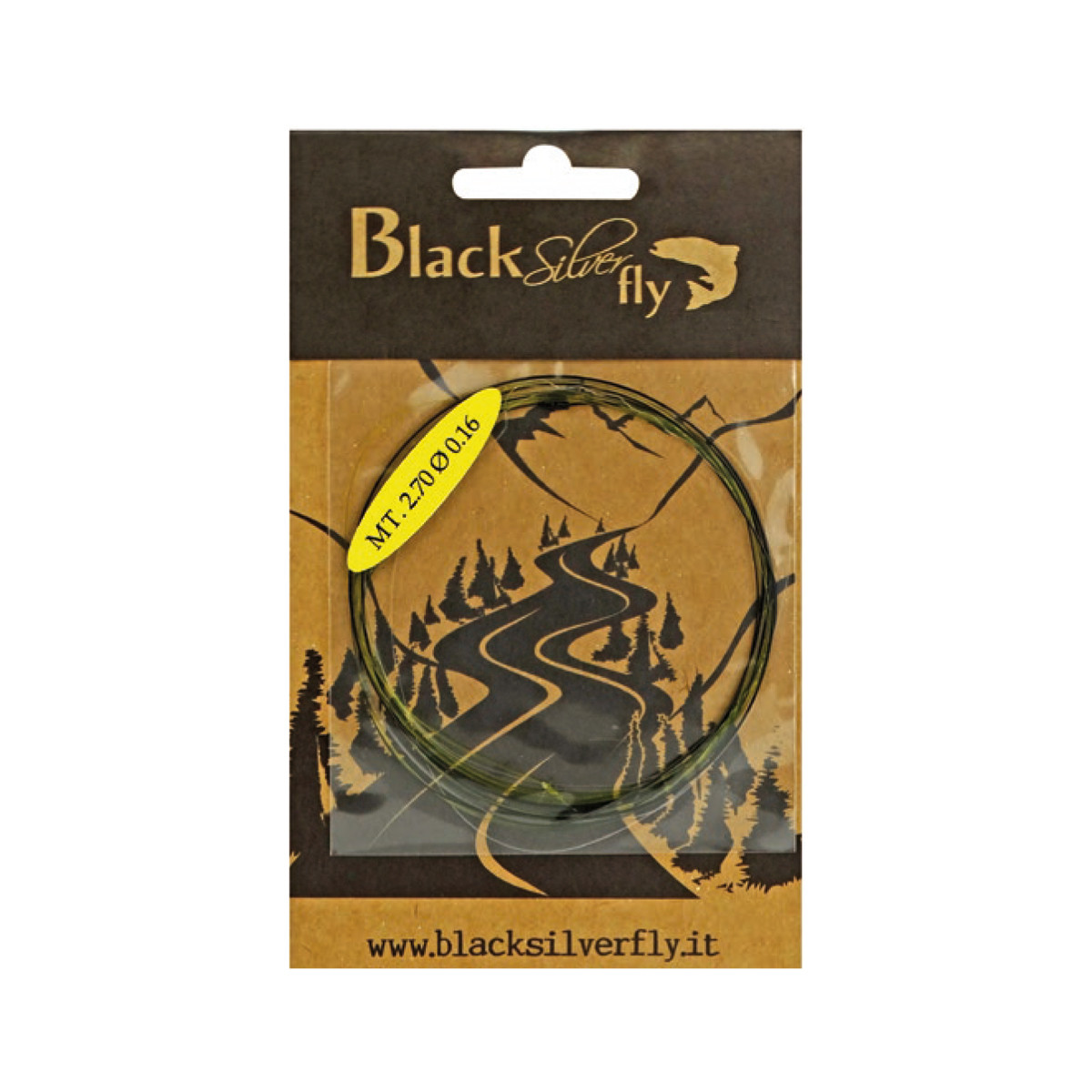 BLACK SILVER FLY FINALE A NODI CAMOUFLAGE ALL ROUND sono disponibili in varie misure e con nylon camo.