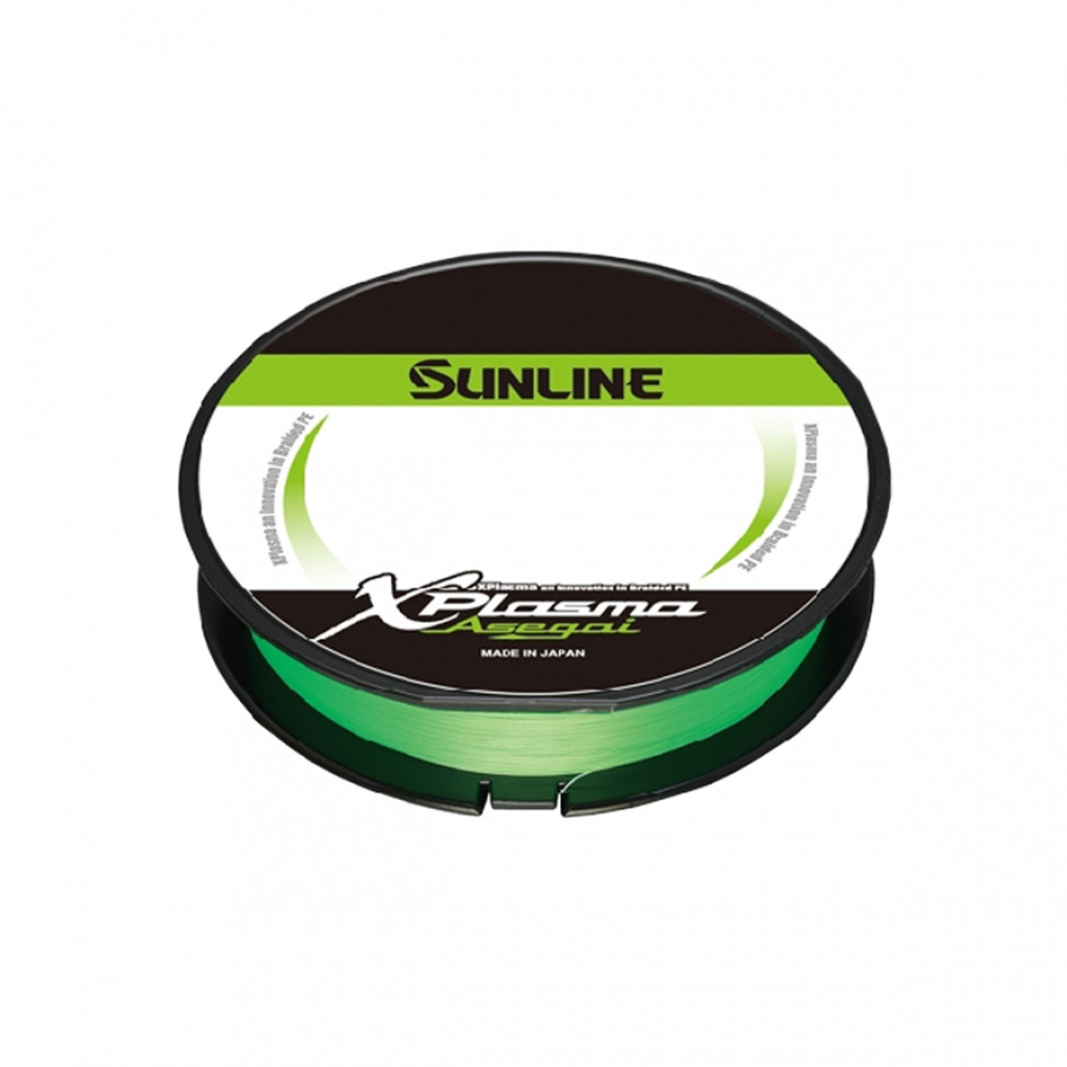 SUNLINE XPLASMA ASEGAI BRAIDED LINE 150M LIGHT GREEN