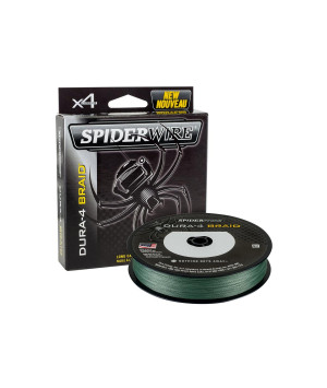 SPIDERWIRE DURA-4 BRAID 150M MOSS GREEN