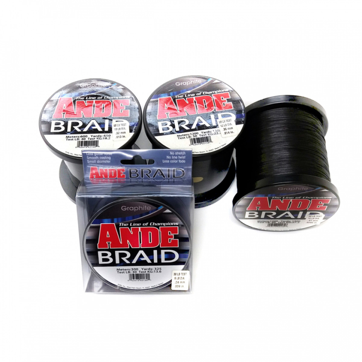 Fili Trecciati  Ande ANDE BRAID GRAPHITE 8.