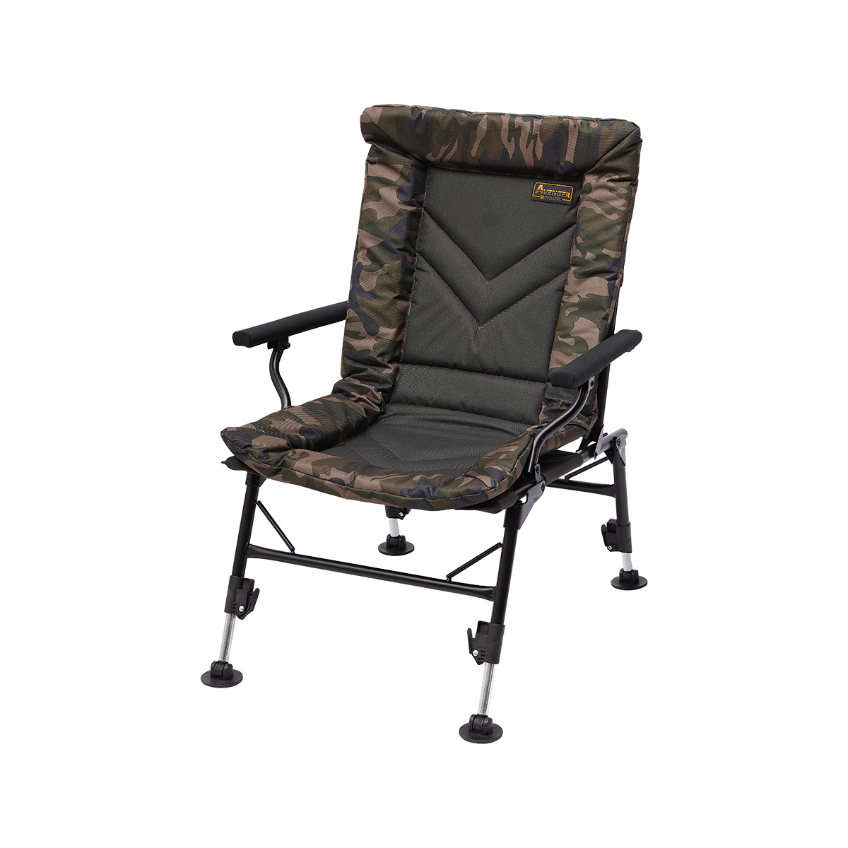 PROLOGIC AVENGER COMFORT CAMO CHAIR W/ARMRESTS & COVERS