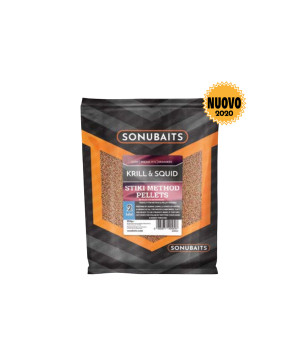 SONUBAITS KRILL & SQUID STIKI METHOD PELLETS
