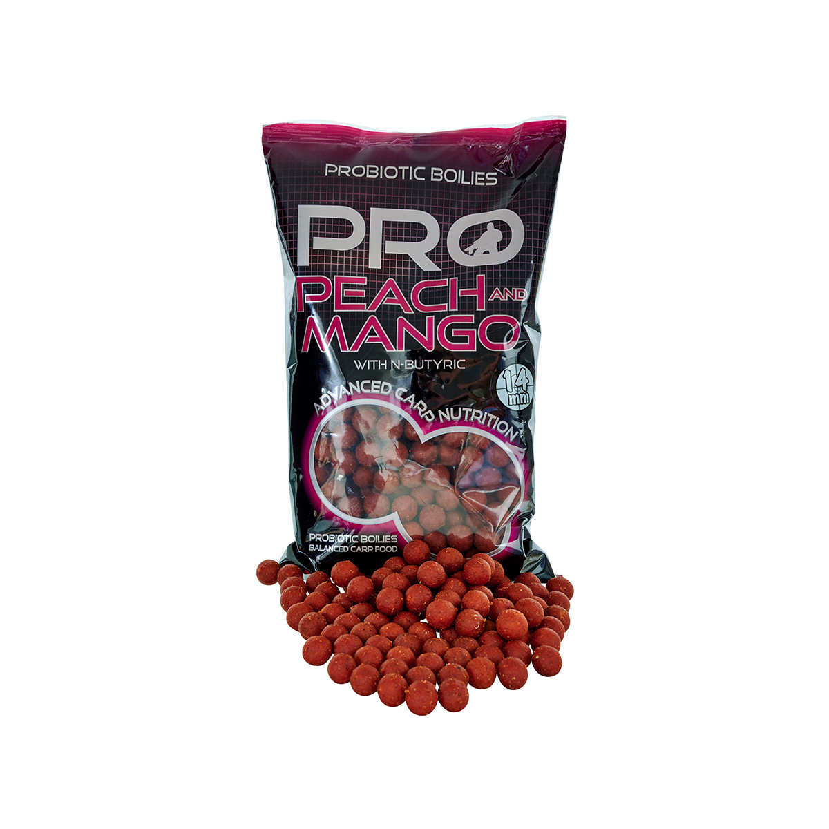 STARBAITS PRO PEACH & MANGO BOILIES