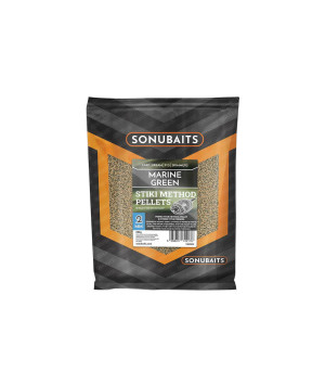 SONUBAITS MARINE GREEN STIKI METHOD PELLETS