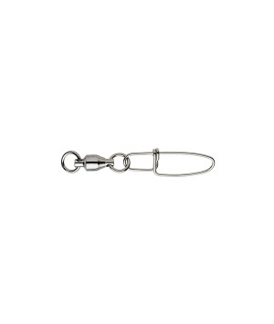 DAIWA BALL BEARING SWIVEL WITH SOLID RING + INSURANCE SNAP
