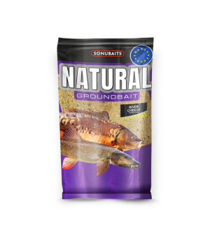 SONUBAITS NATURAL GROUNDBAIT FLAVOURED RIVER CHEESY
