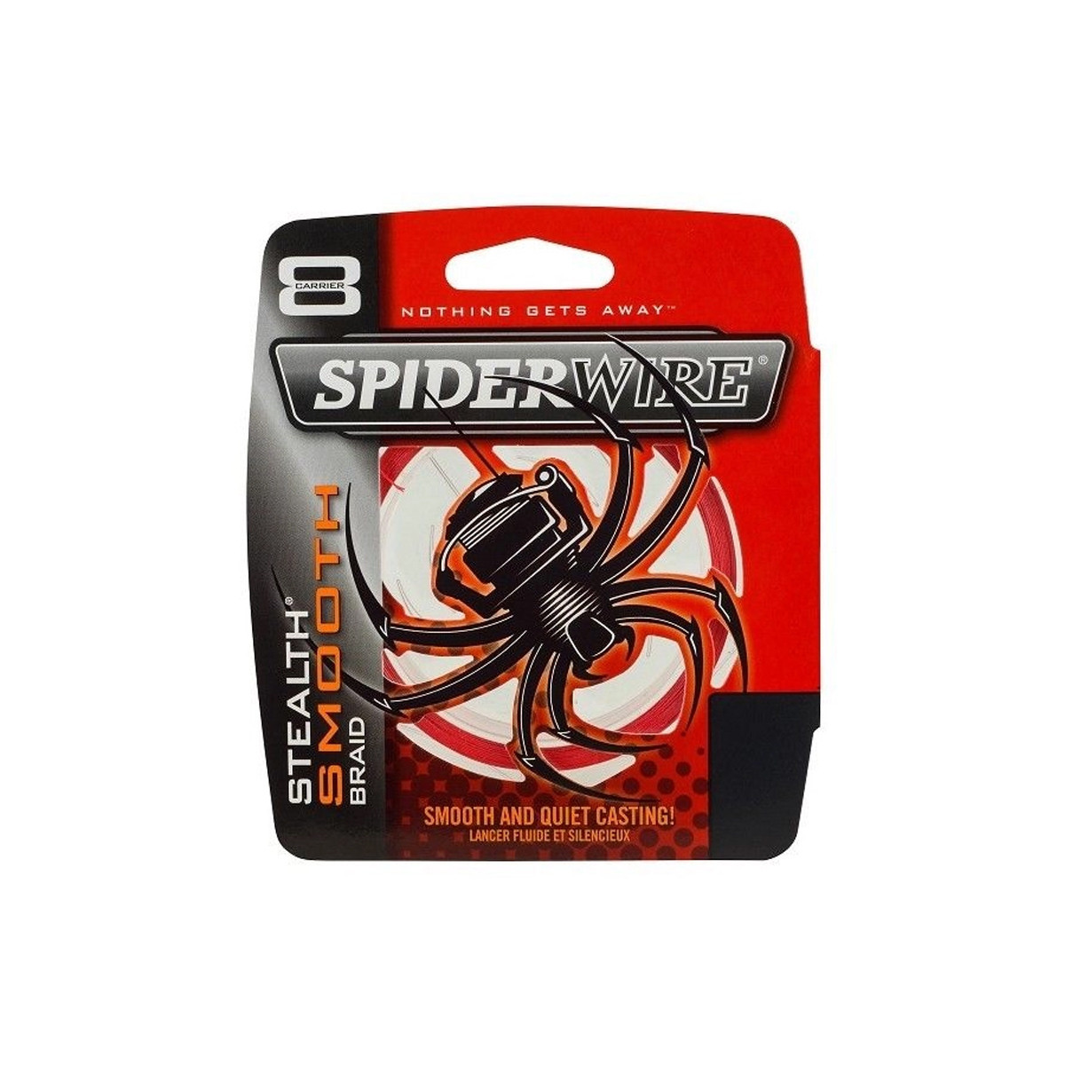 SPIDERWIRE STEALTH SMOOTH 8 BRAID 300M CORE RED