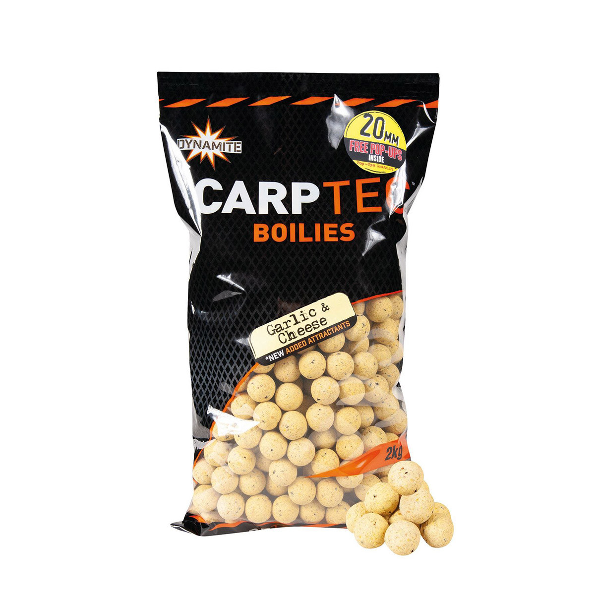 DYNAMITE BAITS CARPTEC BOILIES 20MM 2KG