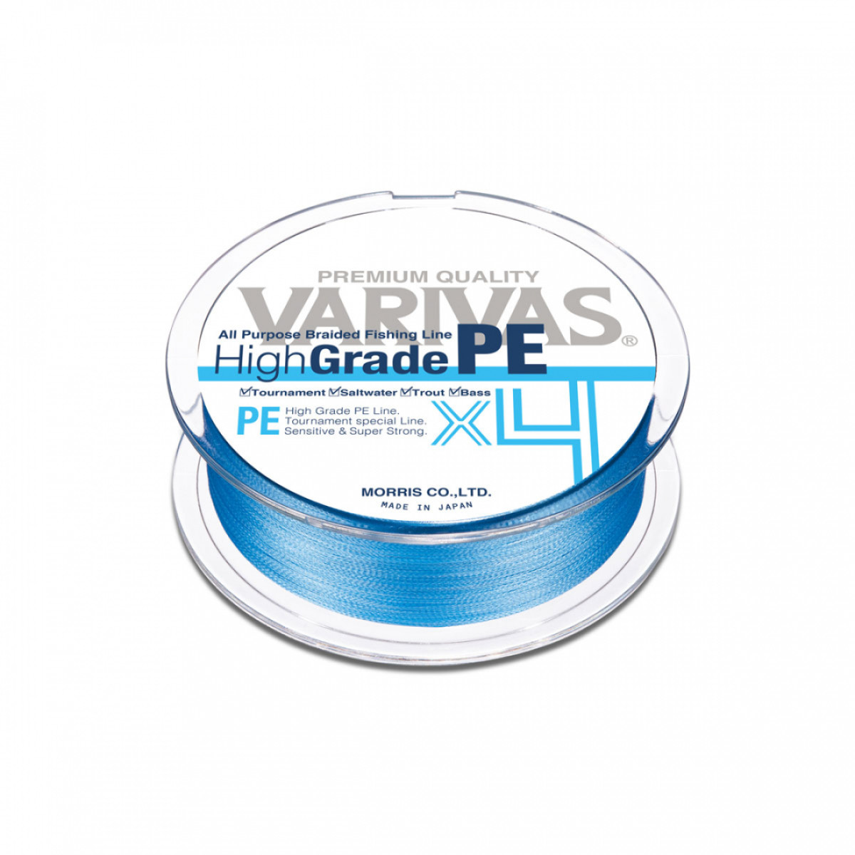 VARIVAS HIGH GRADE PE X4 150M BLUE WATER