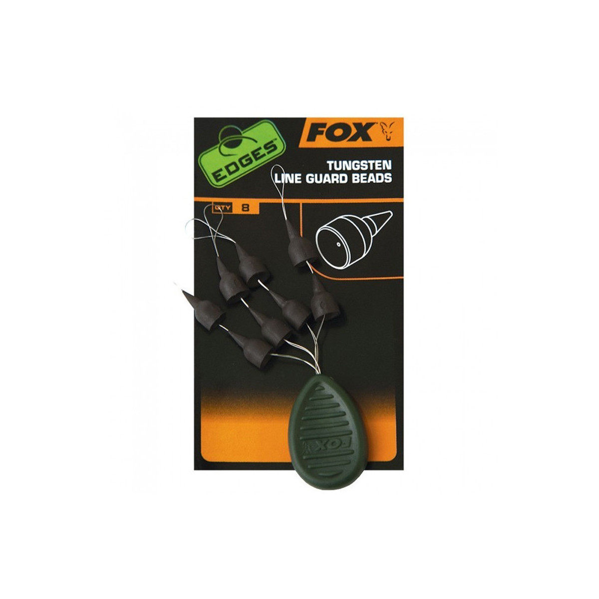 FOX EDGES TUNGSTEN LINE GUARD BEADS