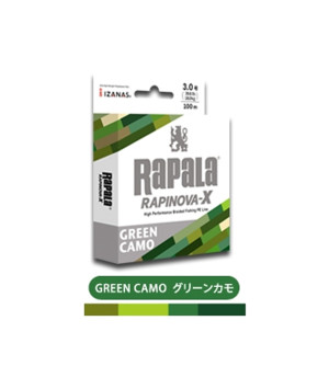 RAPALA RAPINOVA-X 100M GREEN CAMO