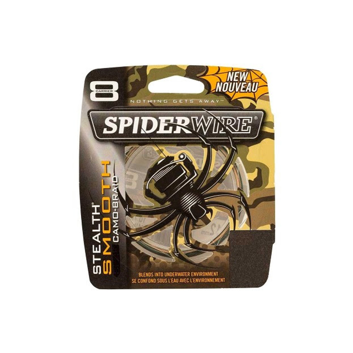 SPIDERWIRE STEALTH SMOOTH 8 BRAID 150M CAMO