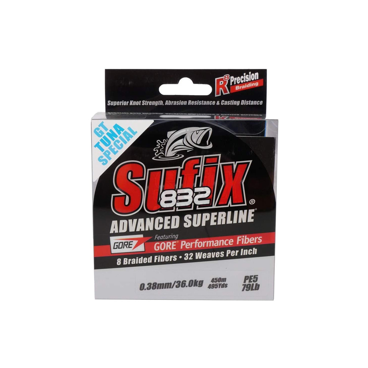 SUFIX 832 ADVANCED SUPERLINE GT TUNA SPECIAL 450M COASTAL CAMO