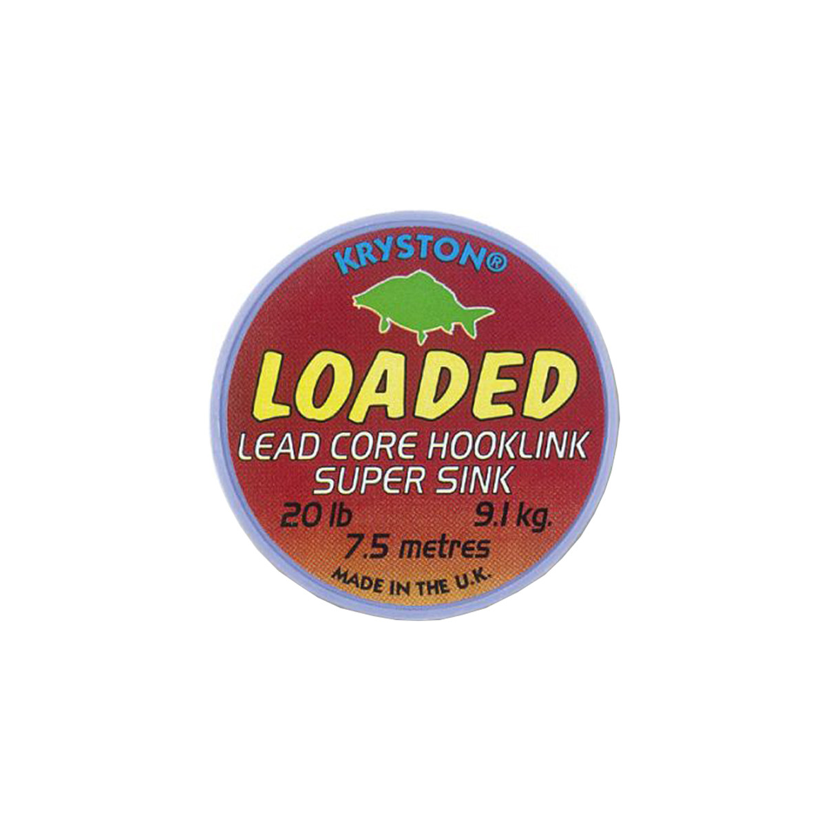 KRYSTON LOADED LEAD CORE 7.5M 20LB