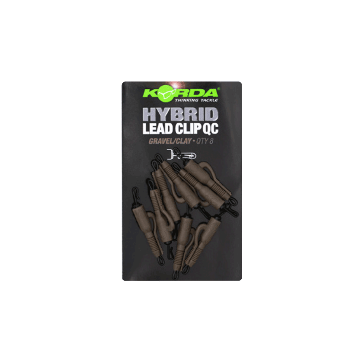 KORDA QUICK CHANGE HYBRID LEAD CLIPS