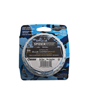 SPIDERWIRE STEALTH BLUE CAMO BRAID 270M