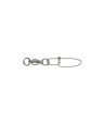 DAIWA BALL BEARING SWIVEL WITH SOLID RING + INSURANCE SNAP