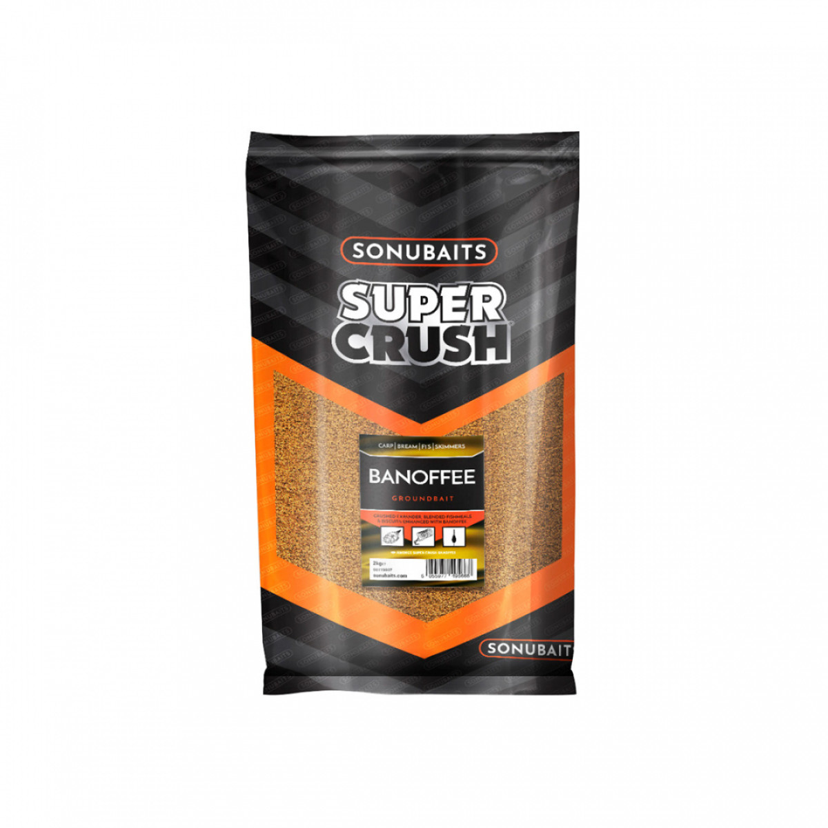 SONUBAITS SUPER CRUSH GROUNDBAIT BANOFFEE