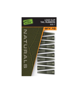 FOX EDGES NATURALS LEAD CLIP TAIL RUBBERS