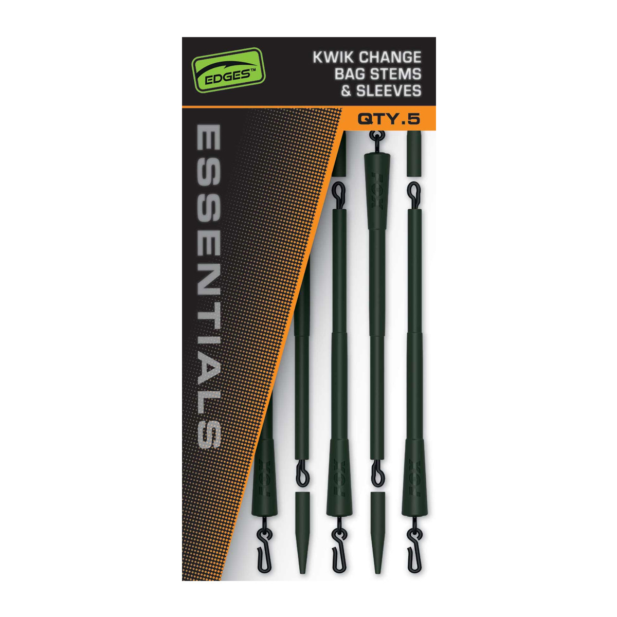 FOX EDGES ESSENTIALS KWIK CHANGE BAG STEMS & SLEEVES