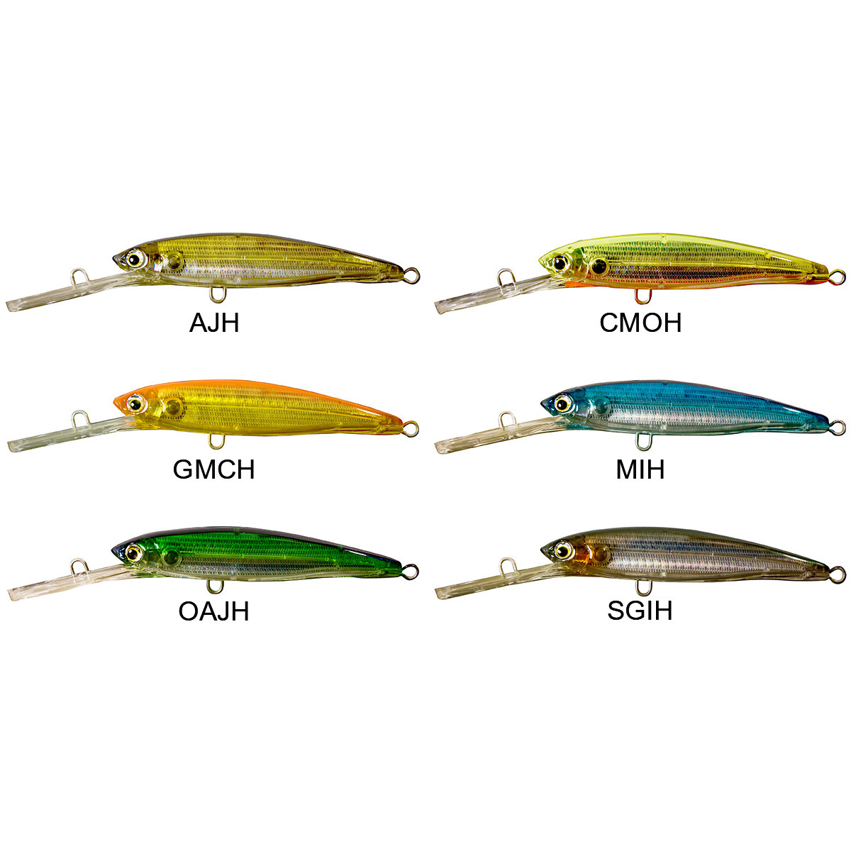 NEW MARIA LURE DEEP SNARE (140mm, 50g) GMCH, AJH, CMOH Fishing Lures