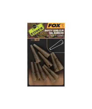 FOX EDGES CAMO SAFETY LEAD CLIP TAIL RUBBERS