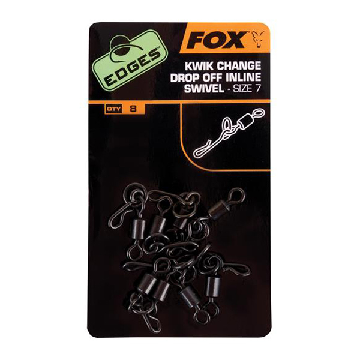 FOX EDGES KWIK CHANGE INLINE SWIVEL